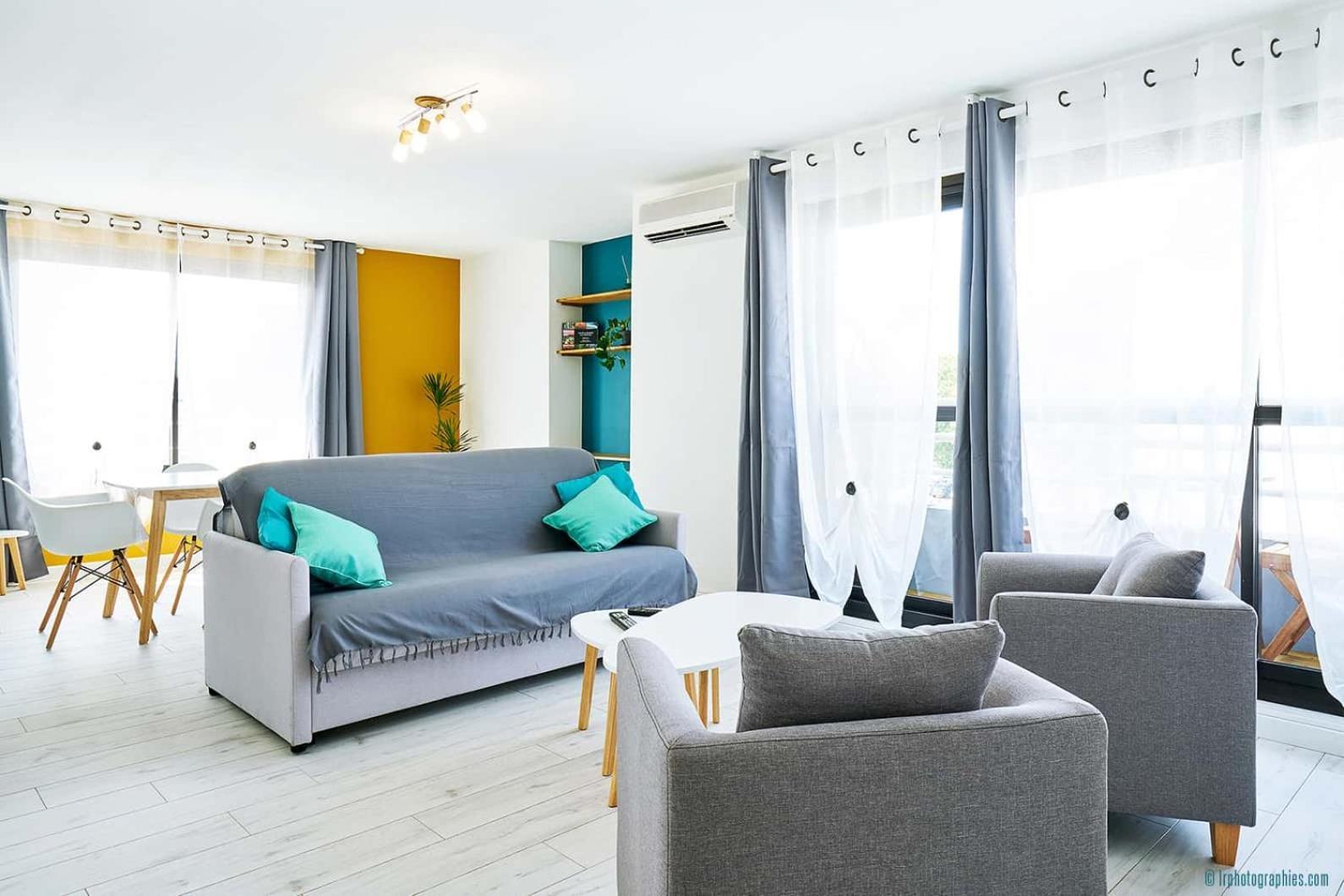 T2 Cosy A 100M De La Plage, Saint-Pierre, Luma Appart Buitenkant foto